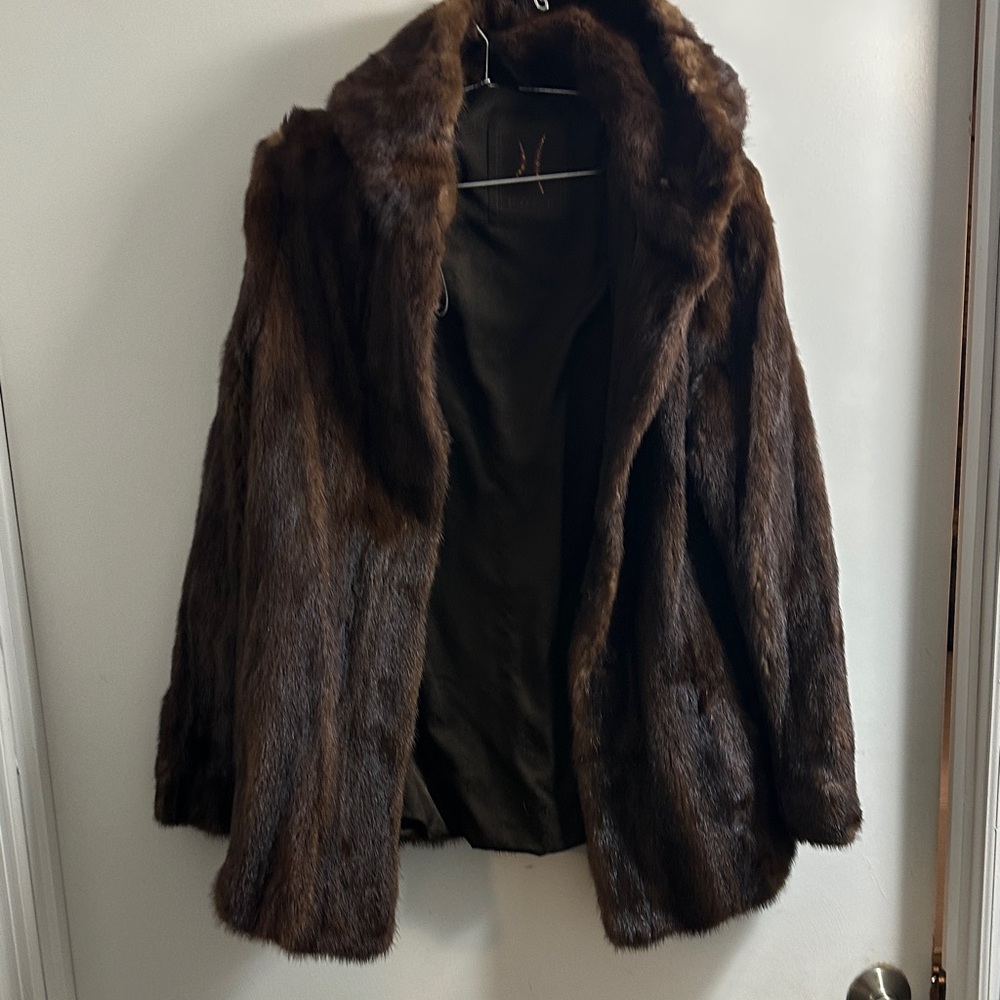 Luxurious Brown Fur Coat
